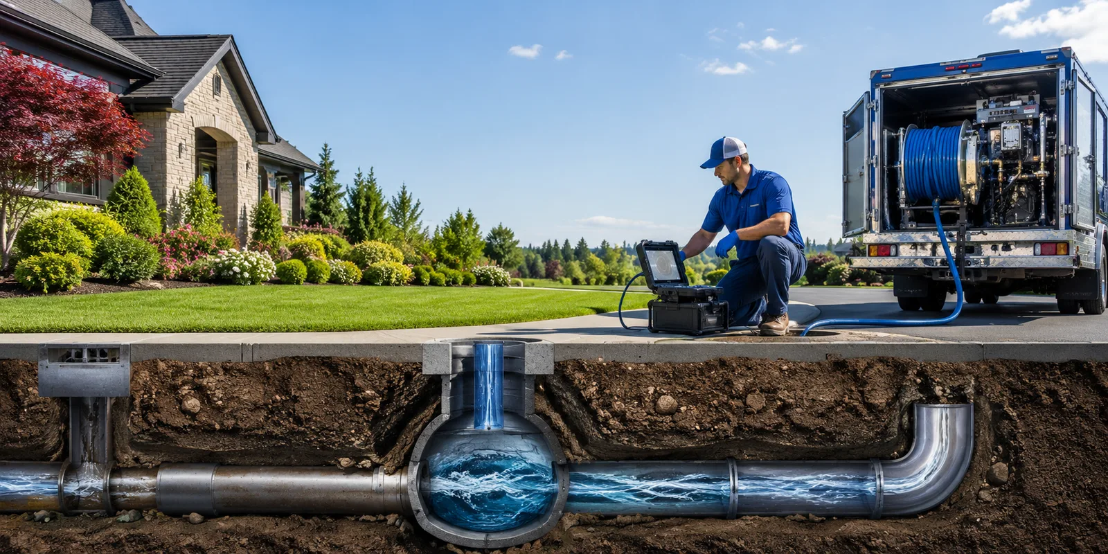 Drainage restoration information for Hope, IN